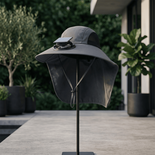 Solar Powered Fan Hat