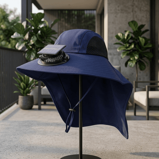 Solar Powered Fan Hat