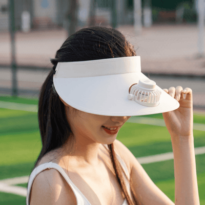 Solar Fan Visor