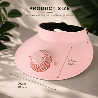 Solar Fan Visor