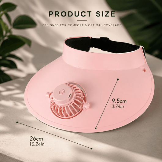 Solar Fan Visor