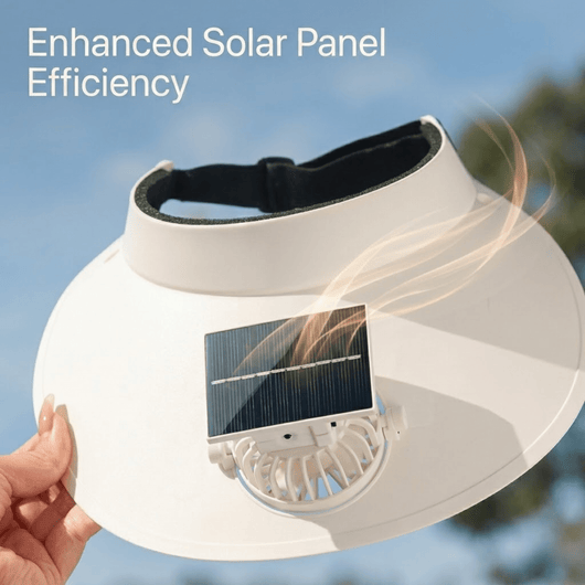 Solar Fan Visor
