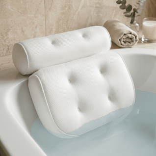 Bath Pillow with Suction Cups