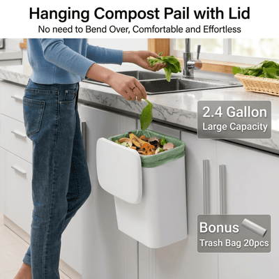 Mountable Kitchen Compost Bin