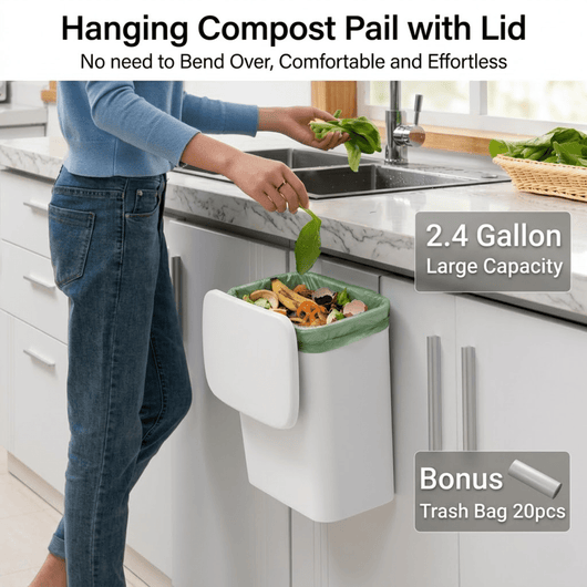 Mountable Kitchen Compost Bin