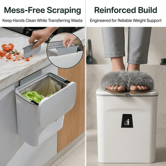 Mountable Kitchen Compost Bin