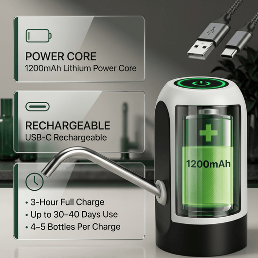 USB Water Bottle Pump