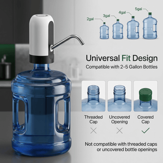 USB Water Bottle Pump