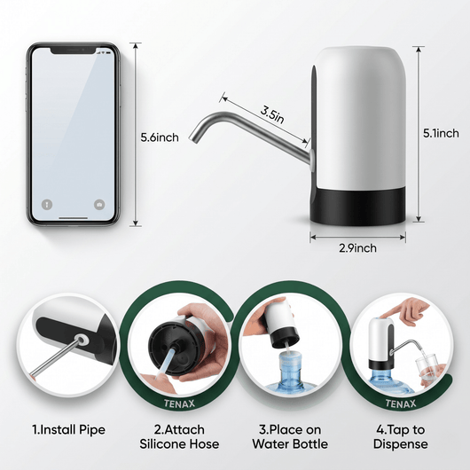 USB Water Bottle Pump