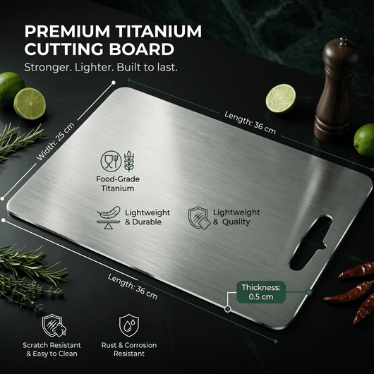 Titanium Coated Cutting Board