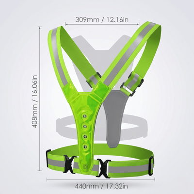 LED Running Vest