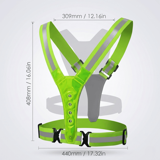 LED Running Vest