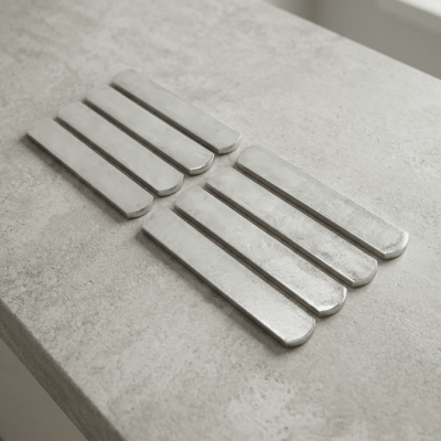 8Pcs Weight Steel Plates