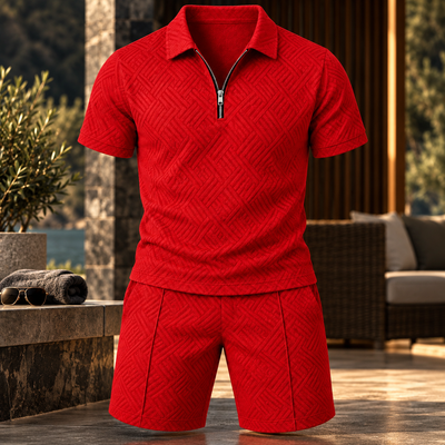 Men's Summer Polo Set