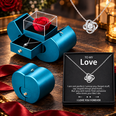 Apple Rose Jewelry Box