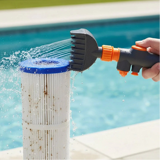 Pool Filter Cartridge Cleaner Wand