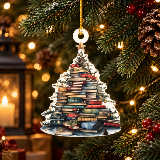 Bookworm Ornament Gift Pack
