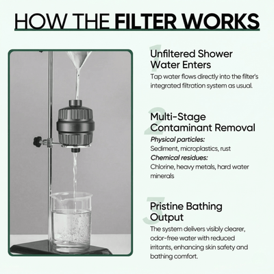 Hard Water Shower Filter