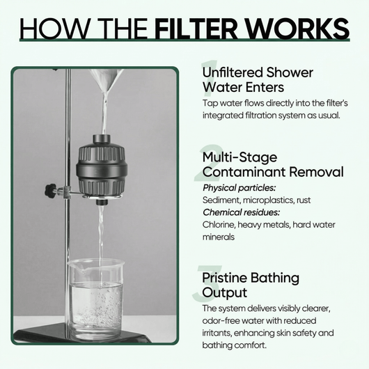 Hard Water Shower Filter