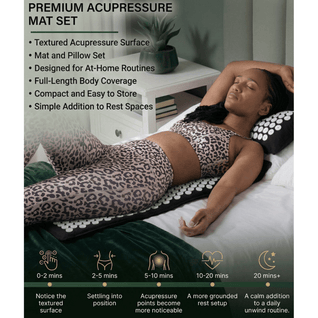 Acupressure Mat & Pillow Set