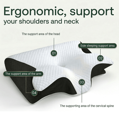 Ergonomic Cloud Pillow