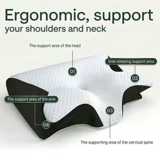 Ergonomic Cloud Pillow