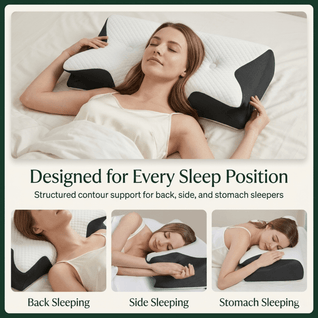 Ergonomic Cloud Pillow