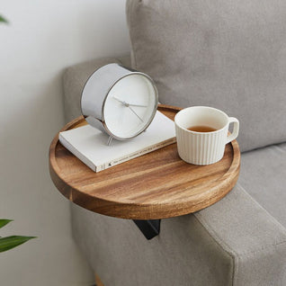 Clip-On Sofa Arm Tray