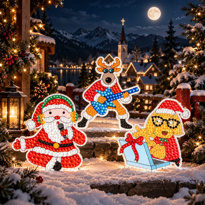 Christmas Diamond Art Sticker Kit
