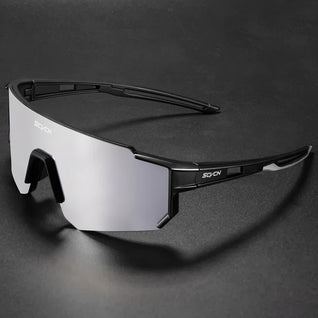 Wide Lens Cycling Sunglasses