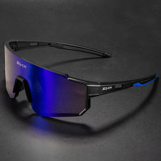 Wide Lens Cycling Sunglasses