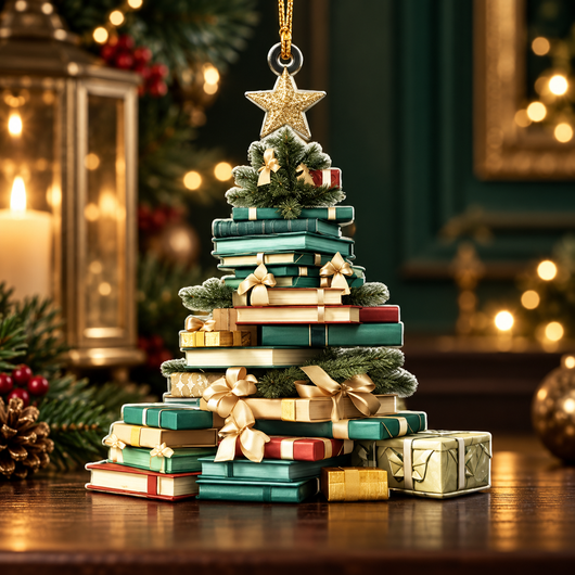 Bookworm Ornament Gift Pack