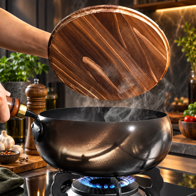Heavy Cast Iron Cooking Pot