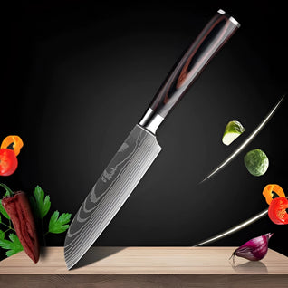 Damascus Steel Chef Knife Set