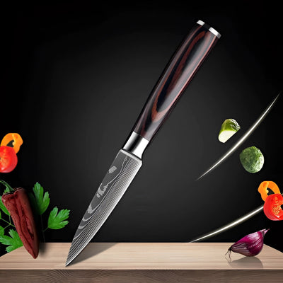 3.5 Inch Damascus Steel Paring Knife