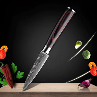 Damascus Steel Chef Knife Set