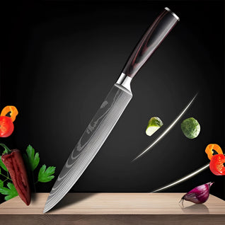 Damascus Steel Chef Knife Set