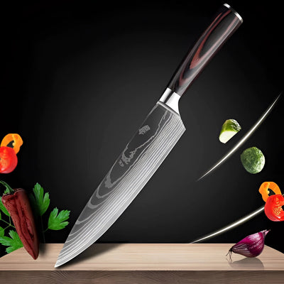 8 Inch Damascus Steel Chef Knife