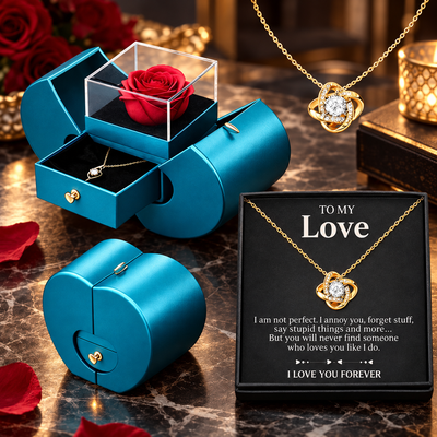 Apple Rose Jewelry Box