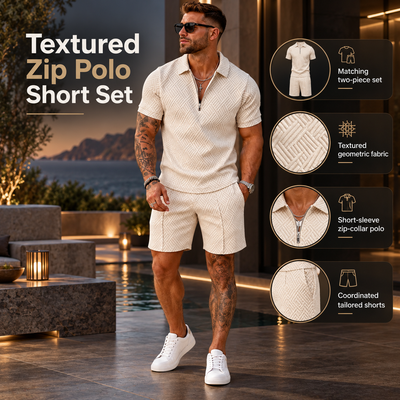 Men's Summer Polo Set