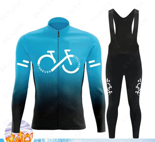 Thermal Cycling Jersey and Bib Set