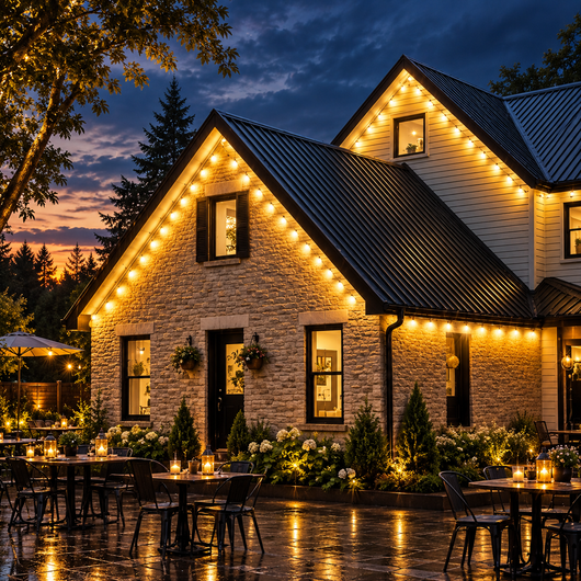Permanent Outdoor Christmas Lights