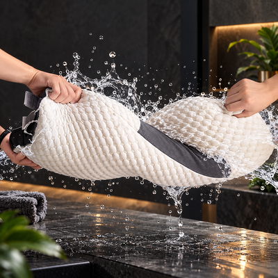 Contoured Neck Support Pillow