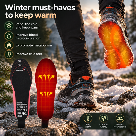 Rechargeable Heated Insoles