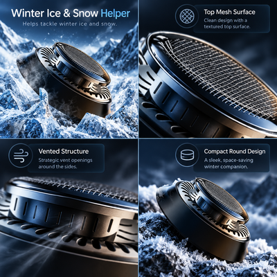 Extendable Snow Brush and Ice Scraper