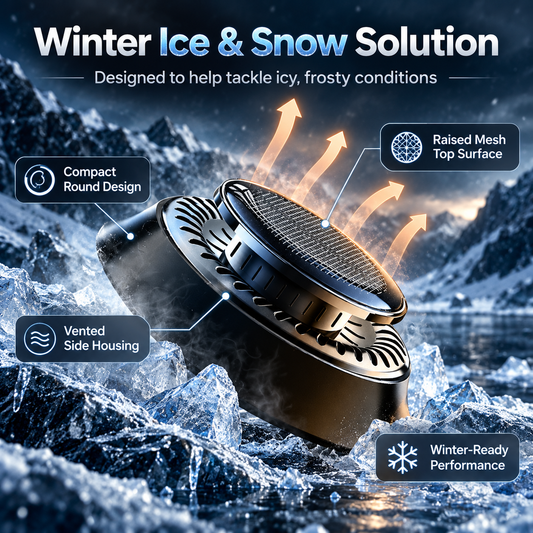 Extendable Snow Brush and Ice Scraper