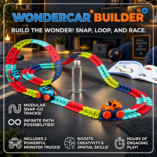 Flexible Car Track Set