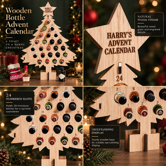 Wooden Beer Advent Calendar