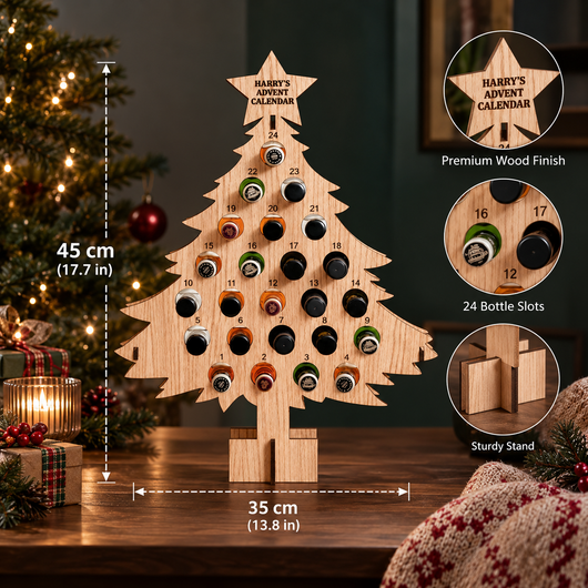 Wooden Beer Advent Calendar