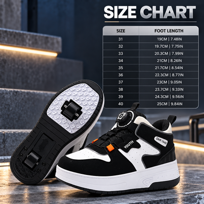 Retractable Wheel Roller Shoes